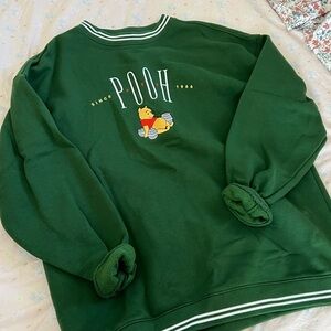 Vintage Style Pooh Disney Sweatshirt